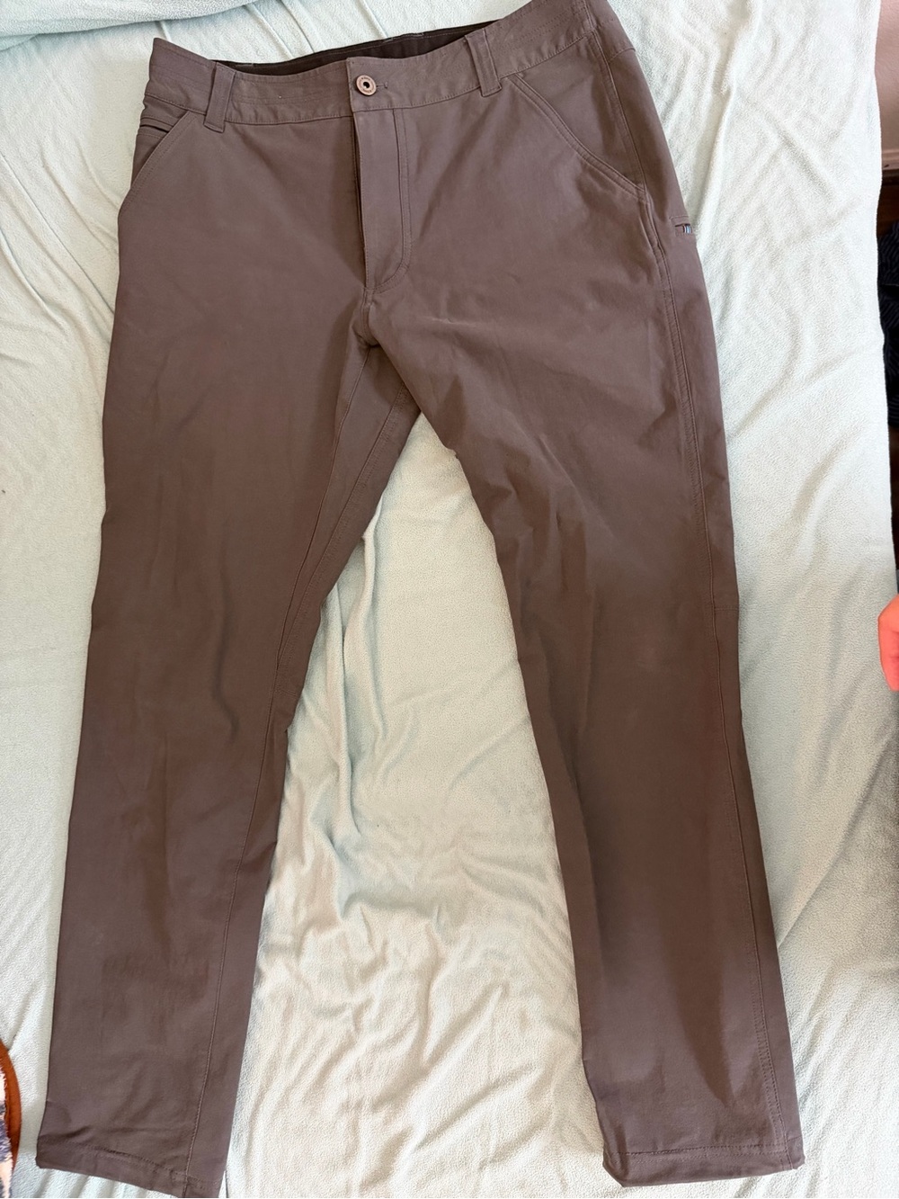 Kuhl resistor chino pants tapered 34x32 carbon style 5225